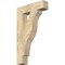 Ekena Millwork Funston Block Rough Sawn Bracket, Douglas Fir, 4"W x 18"D x 30"H BKT04X18X30FST05RDF - alternate 1